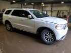 2017 Dodge Durango Sxt White vin: 1C4RDJAG2HC691118 Damage: Right Front Door, Dent(S) W/ Paint Dmg, 1 To 2 Inches