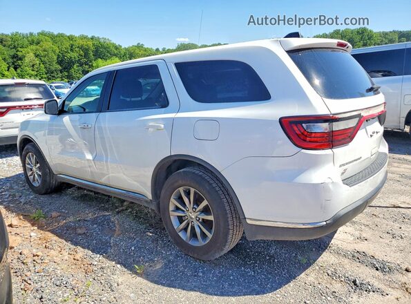 1C4RDJAG2JC415494 2018 DODGE DURANGO Белый Задняя левая четверть