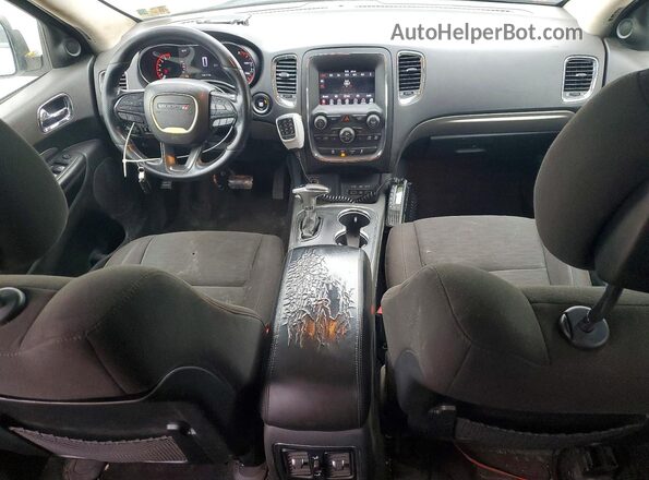 1C4RDJAG2JC415494 2018 DODGE DURANGO Белый Вид панели приборов