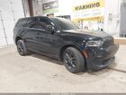 2022 Dodge Durango Sxt Awd Black vin: 1C4RDJAG2NC222848