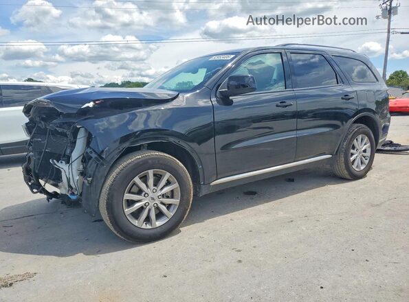 1C4RDJAG4RC250768 2024 DODGE DURANGO Черный Передняя левая четверть