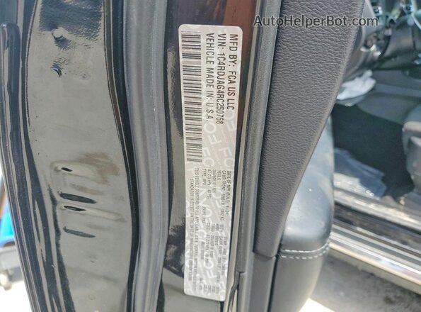 1C4RDJAG4RC250768 2024 DODGE DURANGO Черный Панорамный вид салона 360°