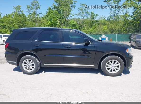 1C4RDJAG6KC839780 2019 DODGE DURANGO Black Вид задньої частини салону