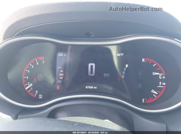 1C4RDJAG6KC839780 2019 DODGE DURANGO Black Вид задніх сидінь