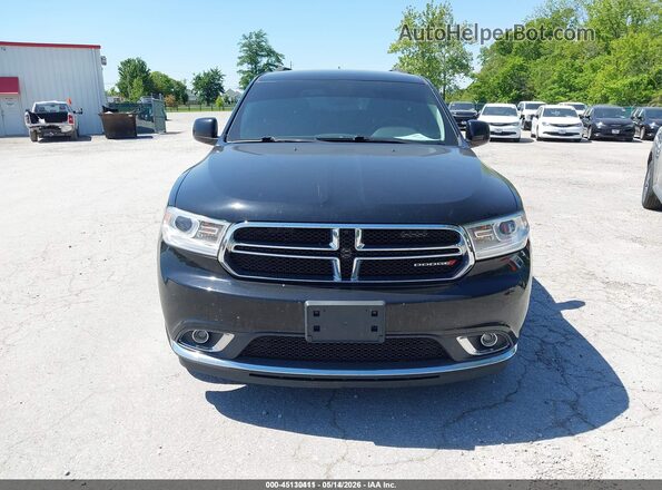 1C4RDJAG6KC839780 2019 DODGE DURANGO Black Вид спереду