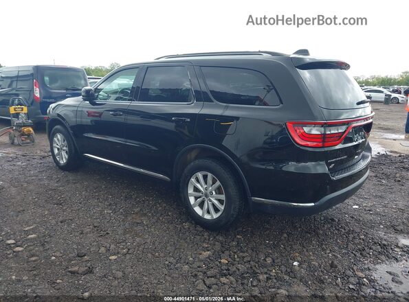 1C4RDJAG6LC204995 2020 DODGE DURANGO Черный Задняя левая четверть