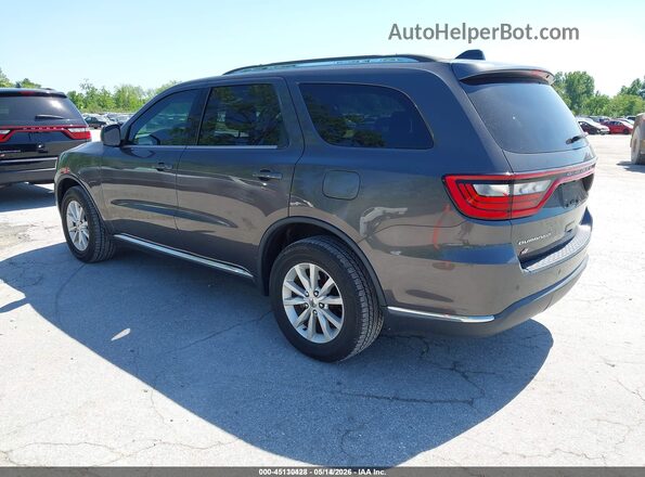 1C4RDJAG7KC744435 2019 DODGE DURANGO Серый Задняя левая четверть