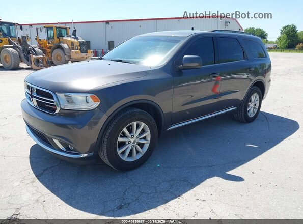 1C4RDJAG7KC744435 2019 DODGE DURANGO Серый Передняя левая четверть