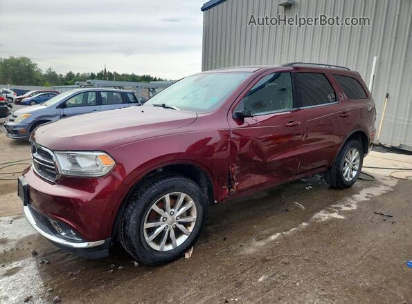 1C4RDJAG8GC341409 2016 DODGE DURANGO Красный Передняя левая четверть