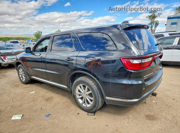 1C4RDJAG8HC628847 2017 DODGE DURANGO Black Trasero izquierdo