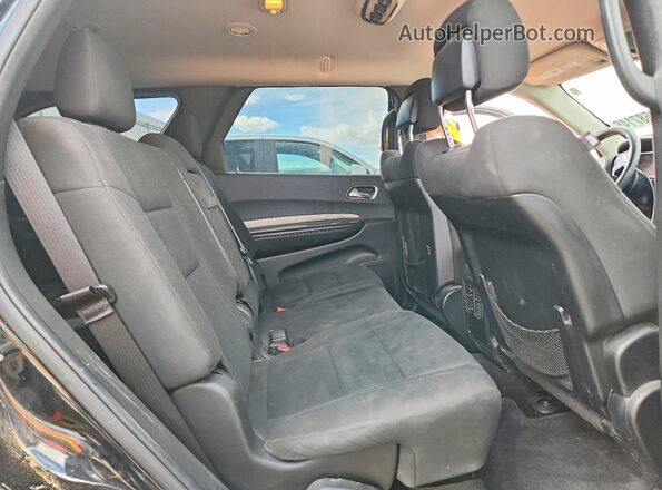 1C4RDJAG8HC628847 2017 DODGE DURANGO Black Vista interior trasera