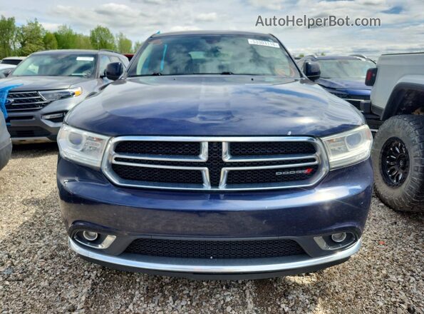 1C4RDJAGXHC630146 2017 DODGE DURANGO Синий Вид спереди