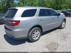 2019 Dodge Durango Sxt Awd Silver vin: 1C4RDJAGXKC839779