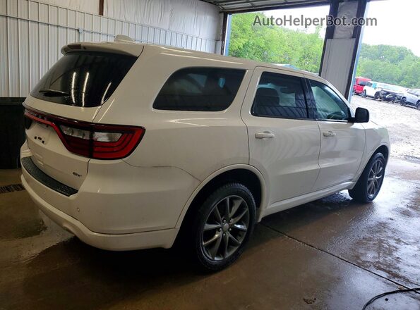 1C4RDJDG0HC796946 2017 DODGE DURANGO Белый Задняя правая четверть