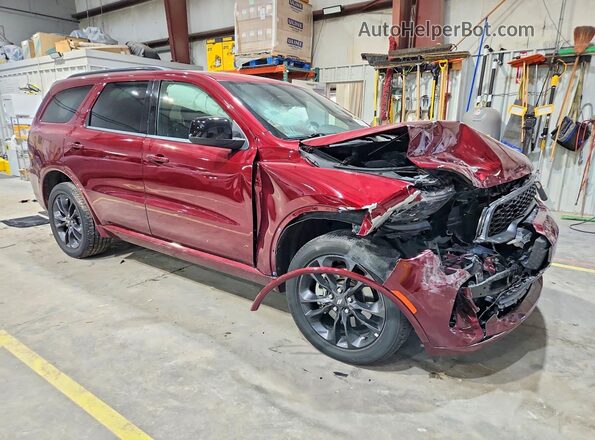 1C4RDJDG0PC639318 2023 DODGE DURANGO Красный Передняя правая четверть