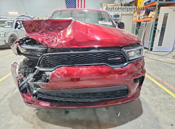 1C4RDJDG0PC639318 2023 DODGE DURANGO Красный Вид спереди