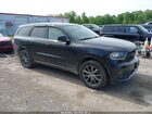 2017 Dodge Durango Gt Awd Black vin: 1C4RDJDG1HC797085