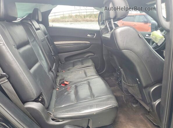 1C4RDJDG1HC854983 2017 DODGE DURANGO Black Widok wnętrza z tyłu
