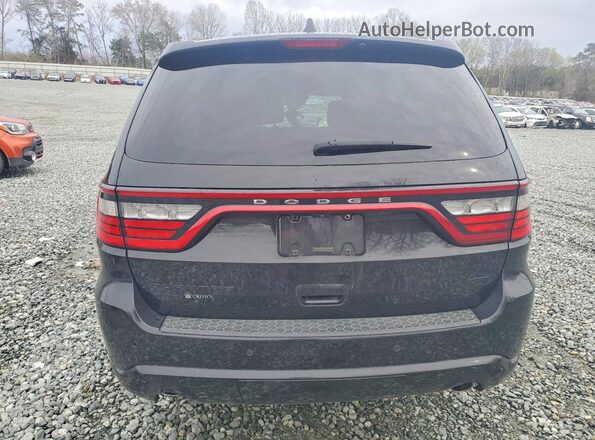 1C4RDJDG1HC854983 2017 DODGE DURANGO Black Widok z tyłu