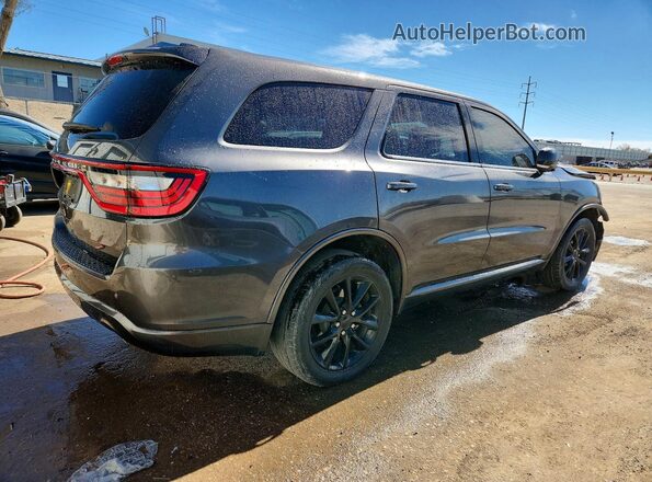 1C4RDJDG1JC302728 2018 DODGE DURANGO Серый Задняя правая четверть