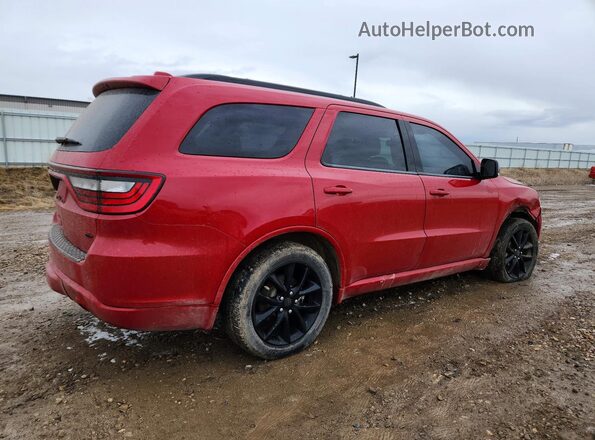 1C4RDJDG1JC444612 2018 DODGE DURANGO Красный Задняя правая четверть