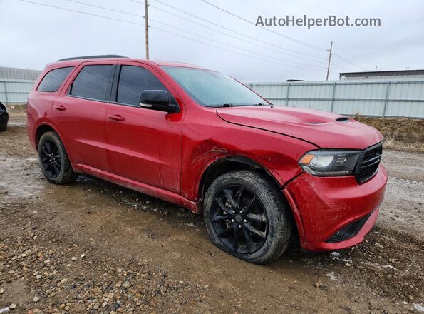 1C4RDJDG1JC444612 2018 DODGE DURANGO Красный Передняя правая четверть