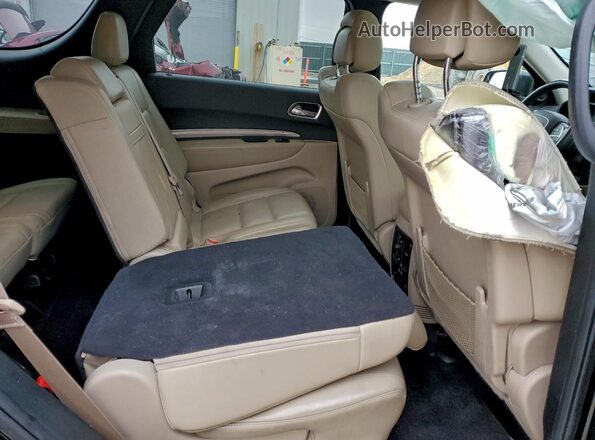 1C4RDJDG2HC629617 2017 DODGE DURANGO Черный Вид задней части салона