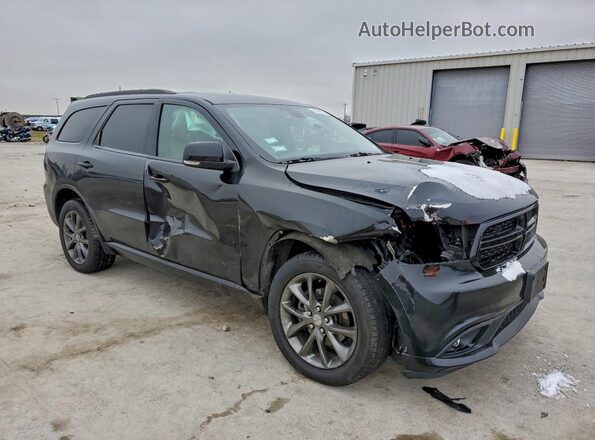 1C4RDJDG2HC629617 2017 DODGE DURANGO Черный Передняя правая четверть