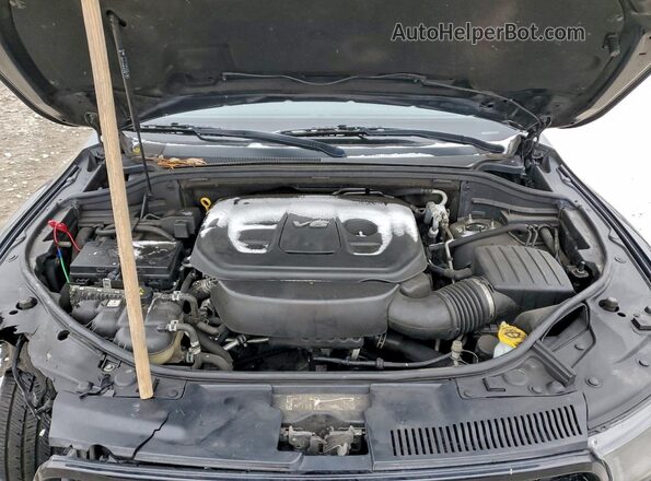 1C4RDJDG2HC629617 2017 DODGE DURANGO Черный Вид подкапотного пространства
