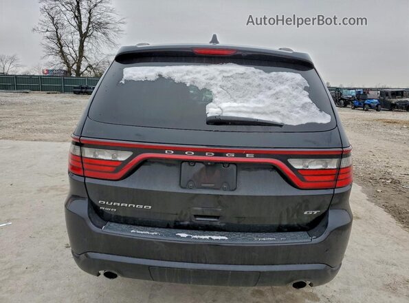 1C4RDJDG2HC629617 2017 DODGE DURANGO Черный Вид сзади
