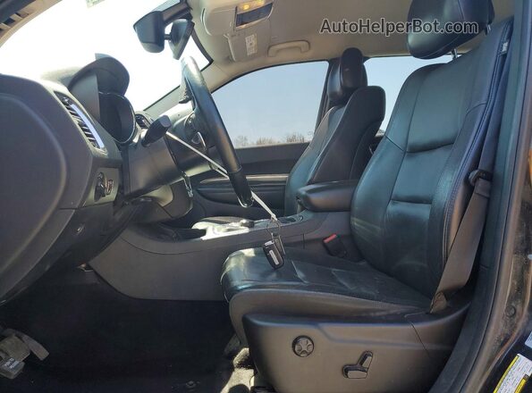 1C4RDJDG2HC878676 2017 DODGE DURANGO Угольный Вид салона спереди