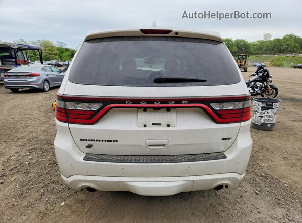 1C4RDJDG2JC155979 2018 DODGE DURANGO Белый Вид сзади
