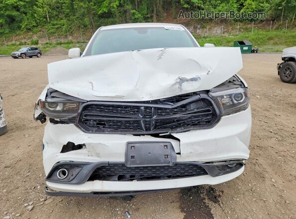 1C4RDJDG2JC155979 2018 DODGE DURANGO Белый Вид спереди