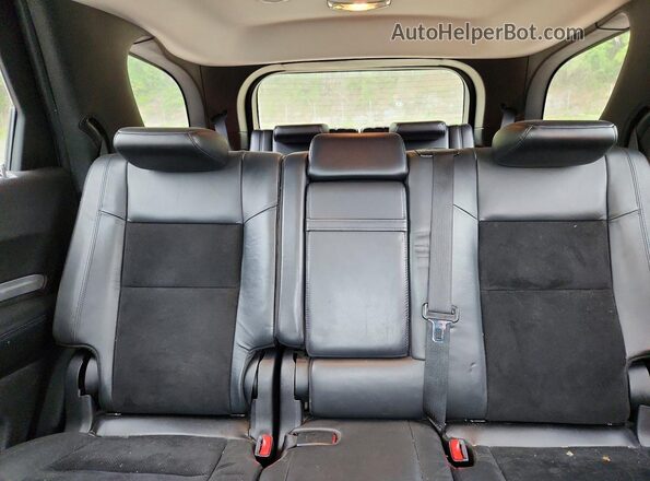1C4RDJDG2JC155979 2018 DODGE DURANGO Белый Вид задних сидений