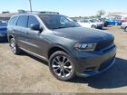 2019 Dodge Durango Gt Plus Awd Gray vin: 1C4RDJDG2KC848388
