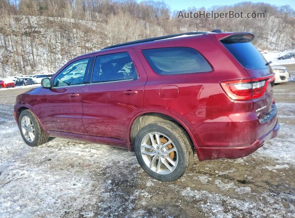 1C4RDJDG2PC604408 2023 DODGE DURANGO Красный Задняя левая четверть