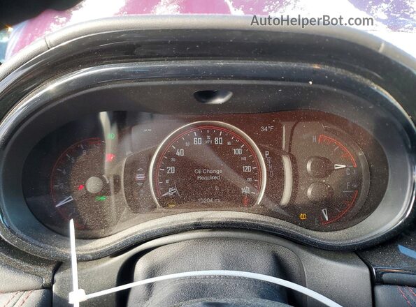 1C4RDJDG2PC604408 2023 DODGE DURANGO Красный Вид щитка приборов