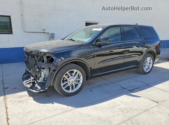 1C4RDJDG2PC718893 2023 DODGE DURANGO Black Передня ліва чверть