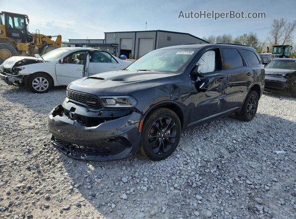 1C4RDJDG2SC529864 2025 DODGE DURANGO Charcoal Առջևի ձախ երեք քառորդ տեսարան