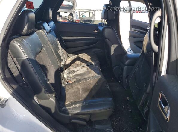 1C4RDJDG3JC186738 2018 DODGE DURANGO Белый Вид задней части салона