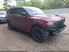 2018 Dodge Durango Gt Awd Burgundy vin: 1C4RDJDG3JC474646
