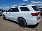 2018 Dodge Durango Gt White vin: 1C4RDJDG3JC490488