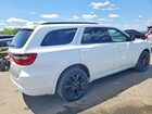 2018 Dodge Durango Gt White vin: 1C4RDJDG3JC490488