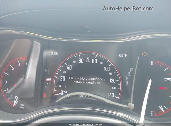 1C4RDJDG3KC734030 2019 DODGE DURANGO Красный Вид задних сидений