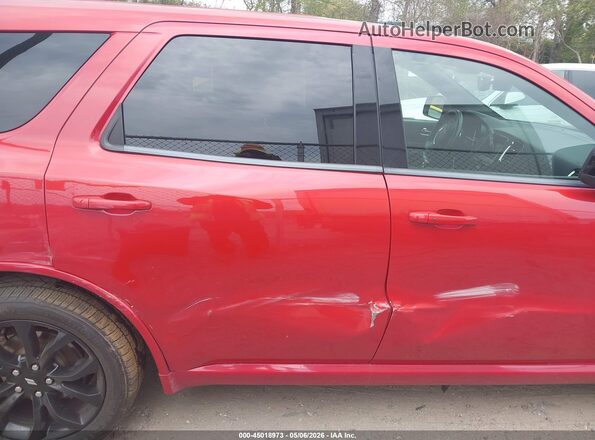 1C4RDJDG3KC734030 2019 DODGE DURANGO Красный Вид задней части салона