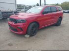 2019 Dodge Durango Gt Awd Красный vin: 1C4RDJDG3KC734030