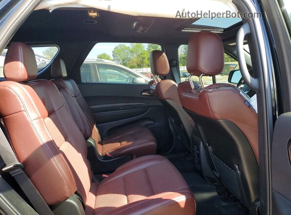 1C4RDJDG3SC524673 2025 DODGE DURANGO Black უკანა სალონის ხედი