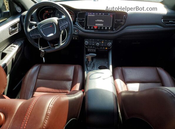 1C4RDJDG3SC524673 2025 DODGE DURANGO Black წინა პანელის ხედი