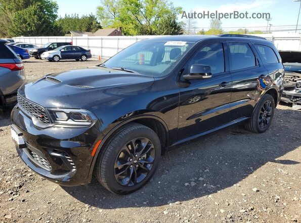 1C4RDJDG3SC524673 2025 DODGE DURANGO Black წინა მარცხენა ხედი სამი მეოთხედიდან