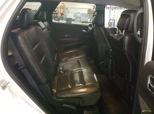 1C4RDJDG4GC308645 2016 DODGE DURANGO Белый Вид задней части салона